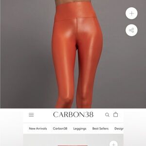 Carbon 38 orange legging